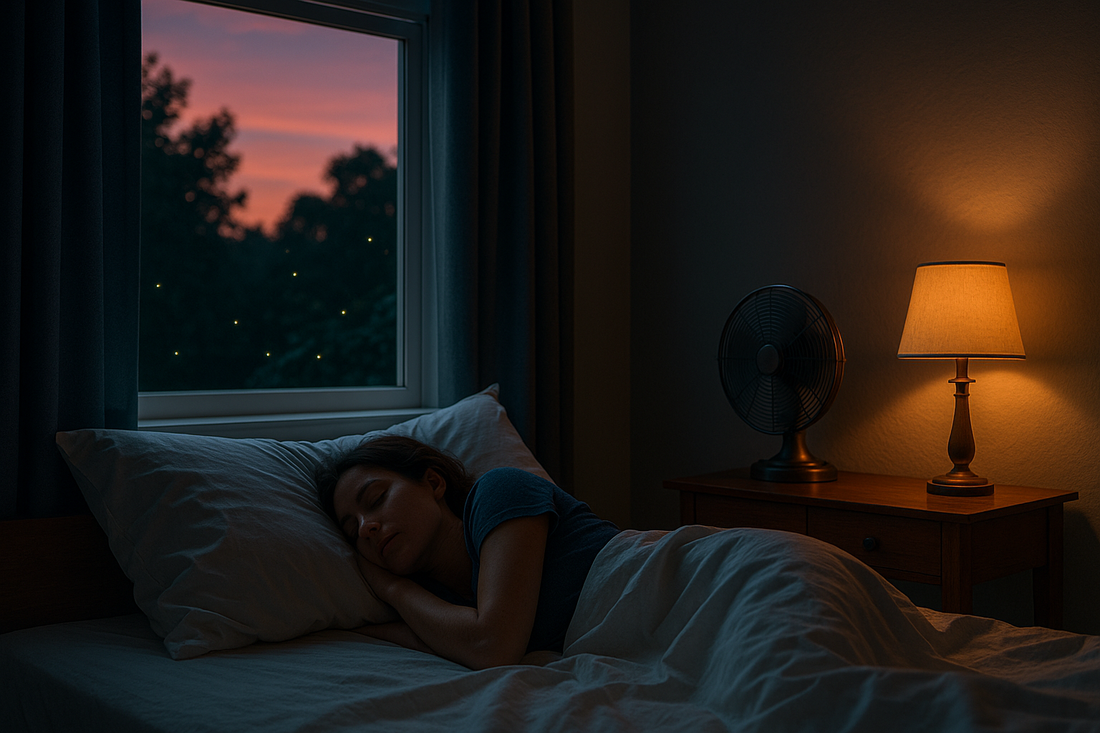 Sleeping Well in Summer: Science, Strategies, and Our Neurotech Solution