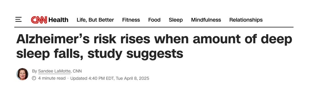 Deep Sleep, Dementia, and the Brain: New Evidence Highlights Why Quality Sleep Matters