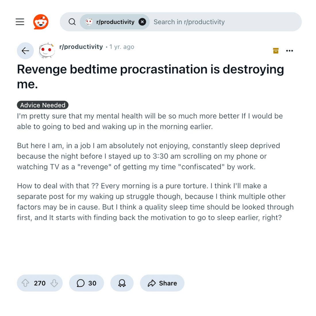 Revenge Bedtime Procrastination Is Really About Brain Chemistry